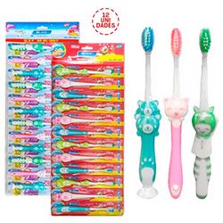 Cepillo de dientes infantil x 12 un.